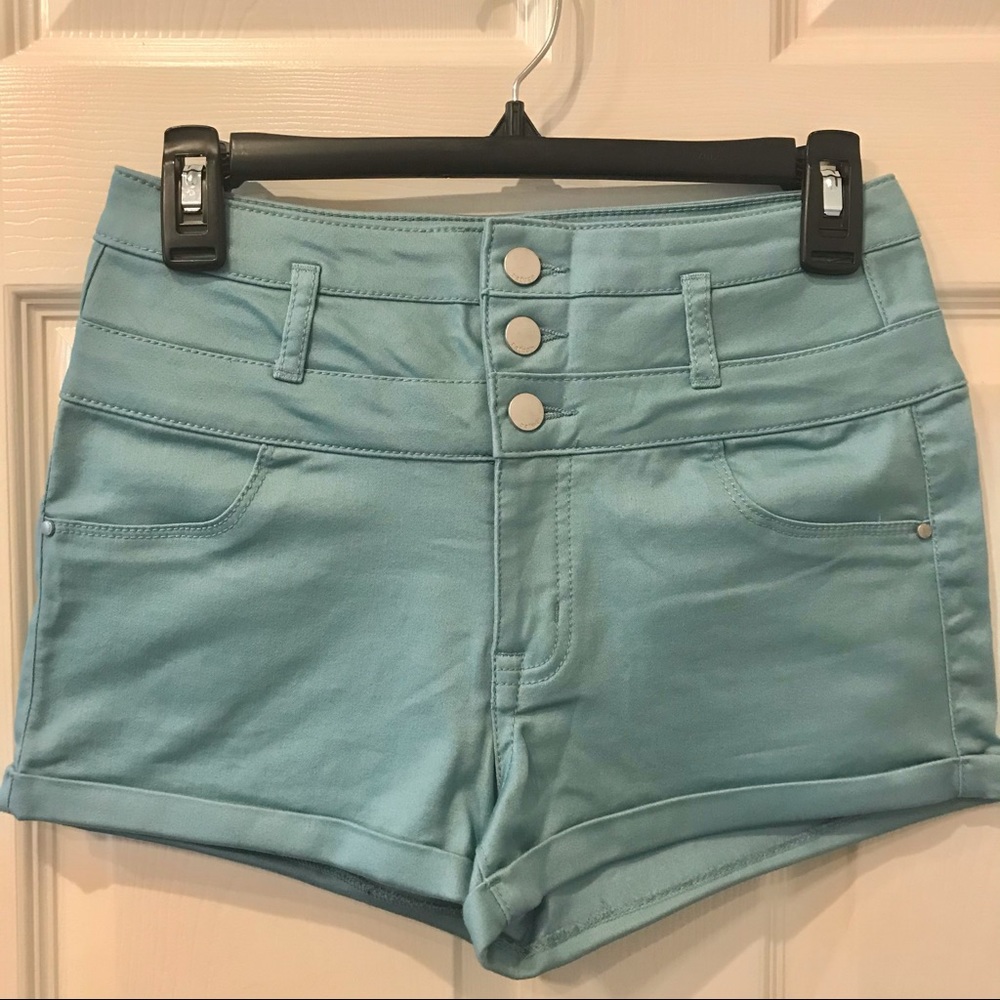 3 Pairs—High Waisted Stretchy Shorts